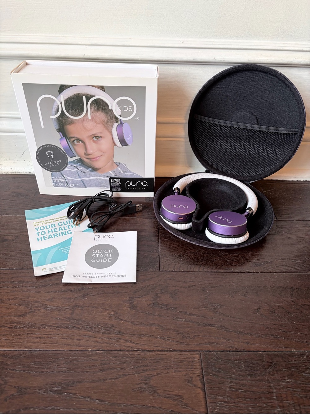 Puro Sound Labs BT2200 Studio Grade Kids  Wireless Headphones